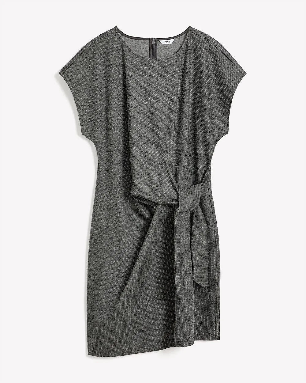 Dark grey pinstripe