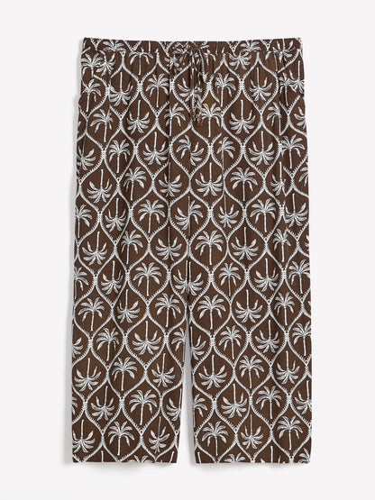 Shaved chocolate printed