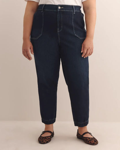 Dark denim