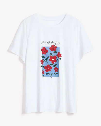 Bright white printed