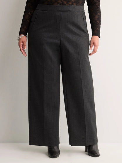 CHARCOAL PINSTRIPE
