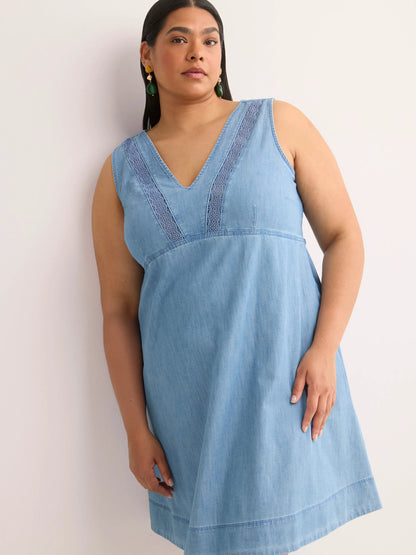 Medium blue denim