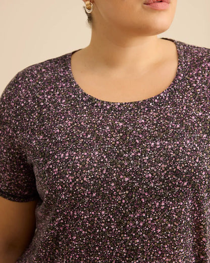 Black printed