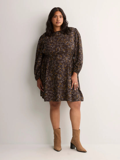 CHOCOLATE PLUM PRINTED