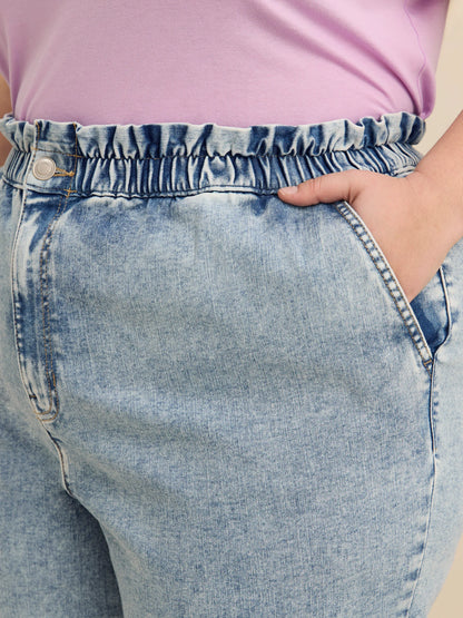 Ultra light blue denim