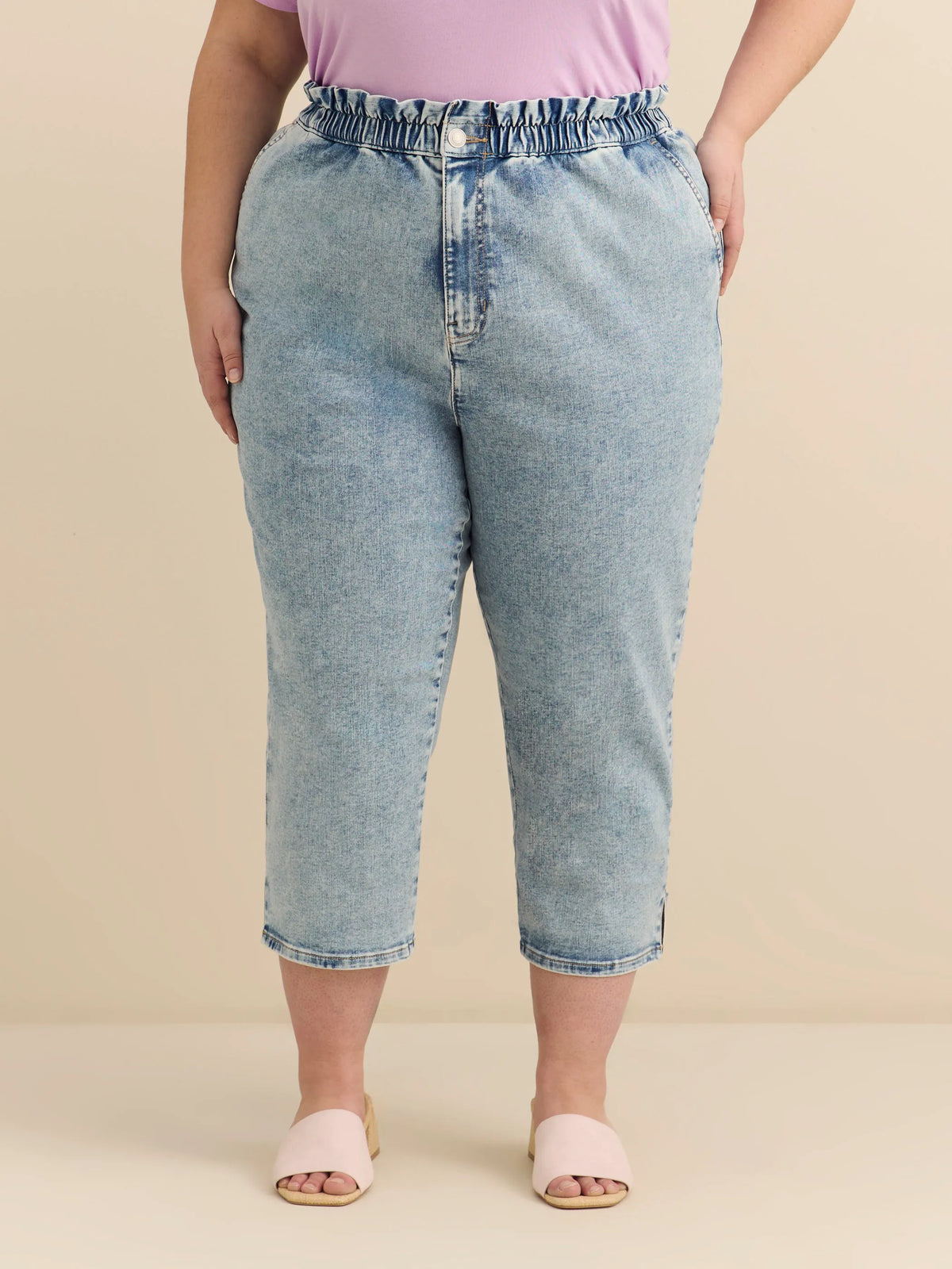 Ultra light blue denim
