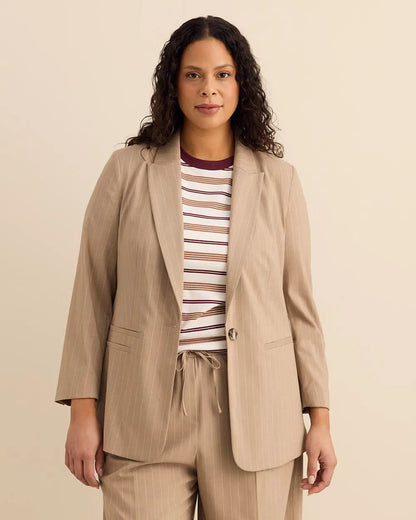 Almond pinstripe