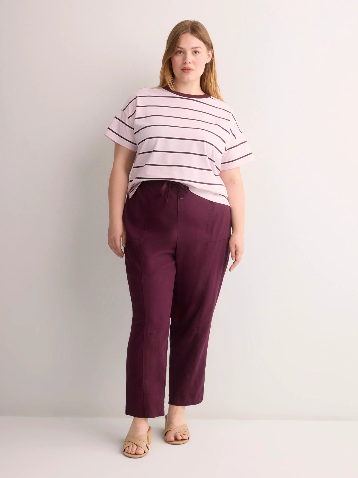 Bright White stripes