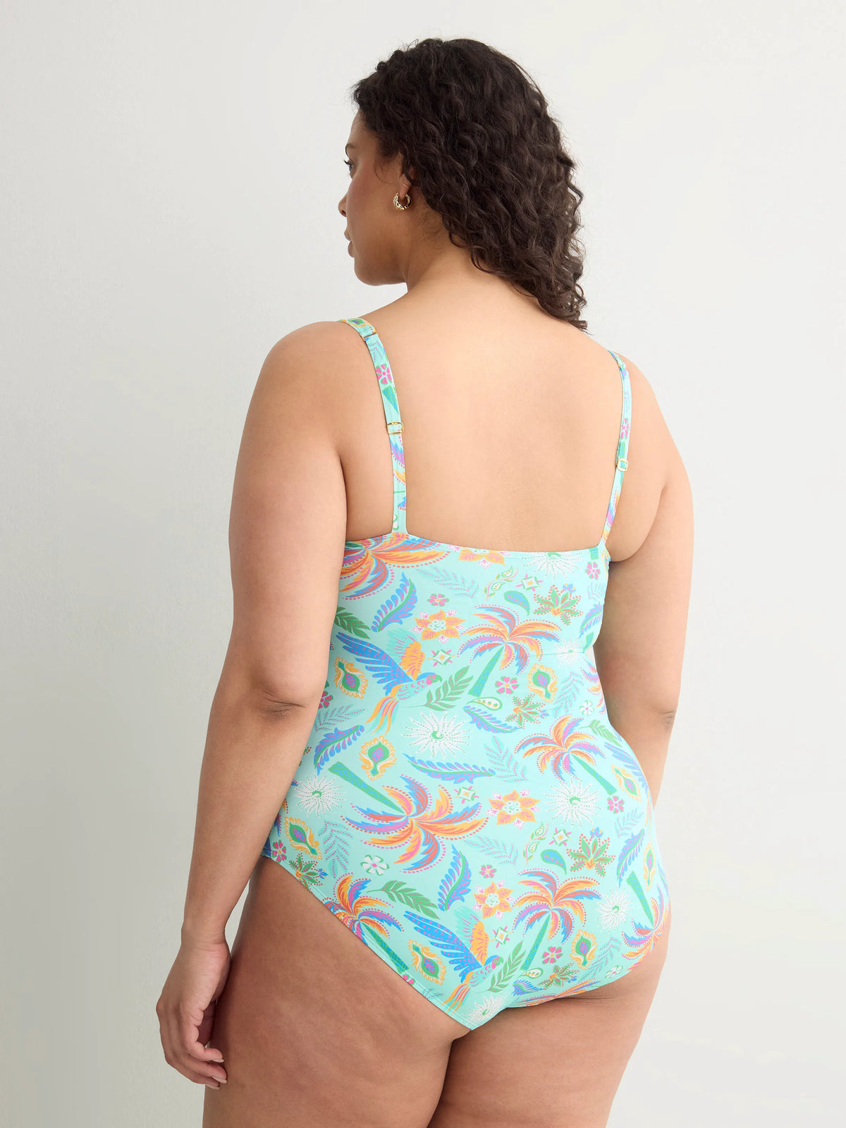 BLUE TURQUOISE PRINTED