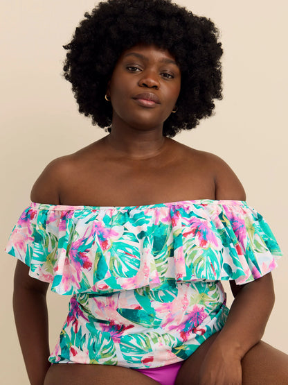 Bright white printed