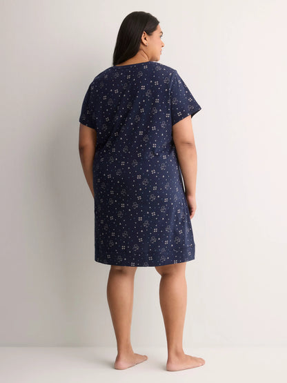 MARITIME BLUE PRINTED