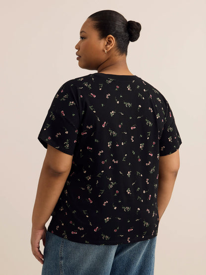 Black printed