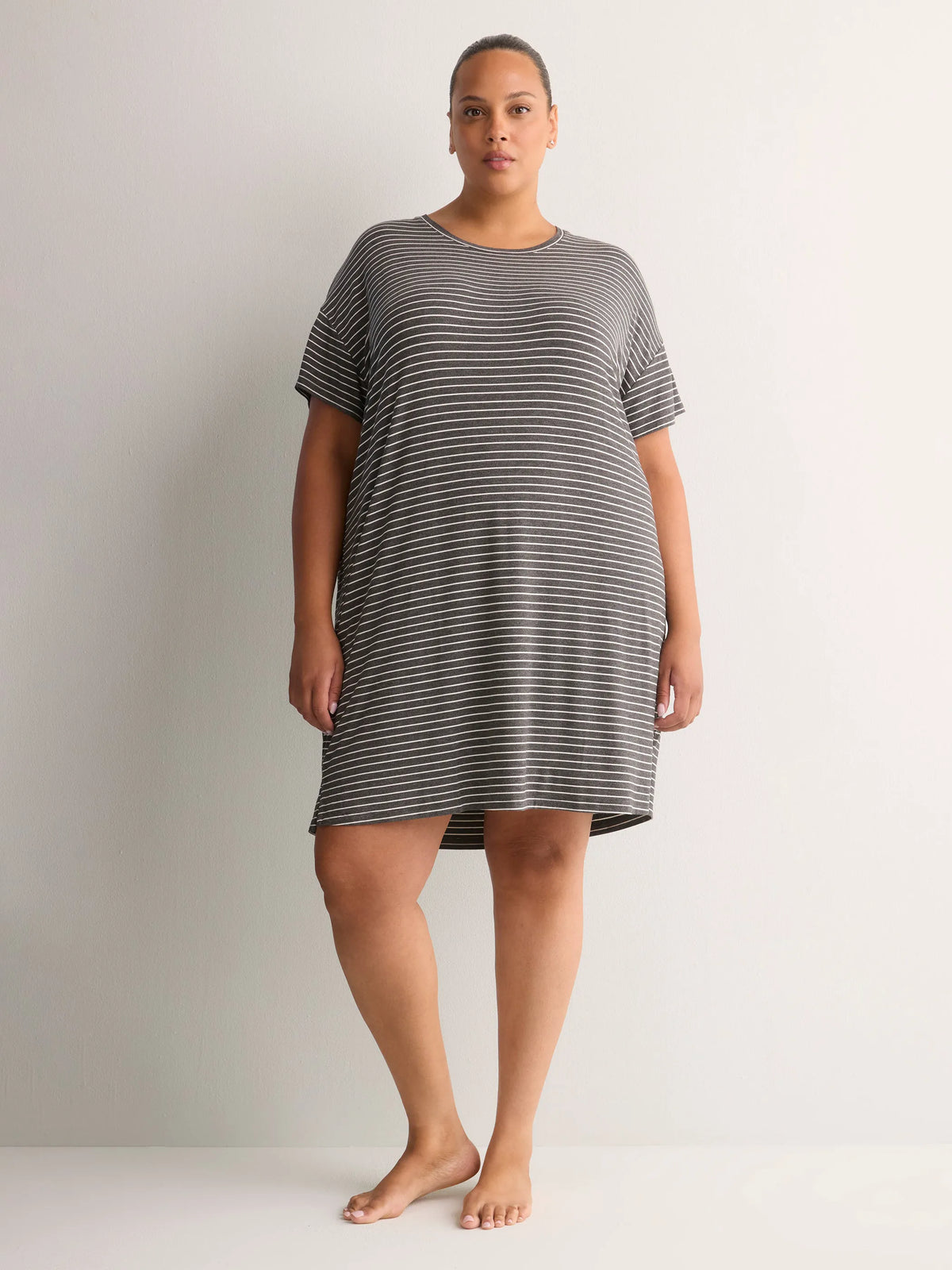 GREY WHITE STRIPES