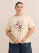 White swan printed