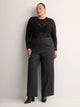 CHARCOAL PINSTRIPE
