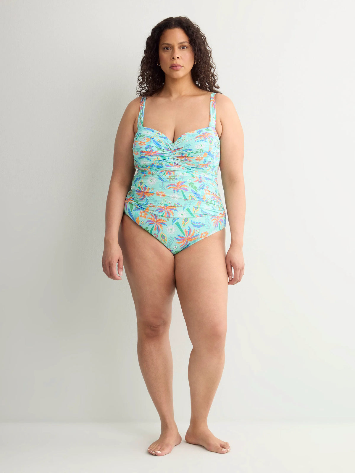 BLUE TURQUOISE PRINTED