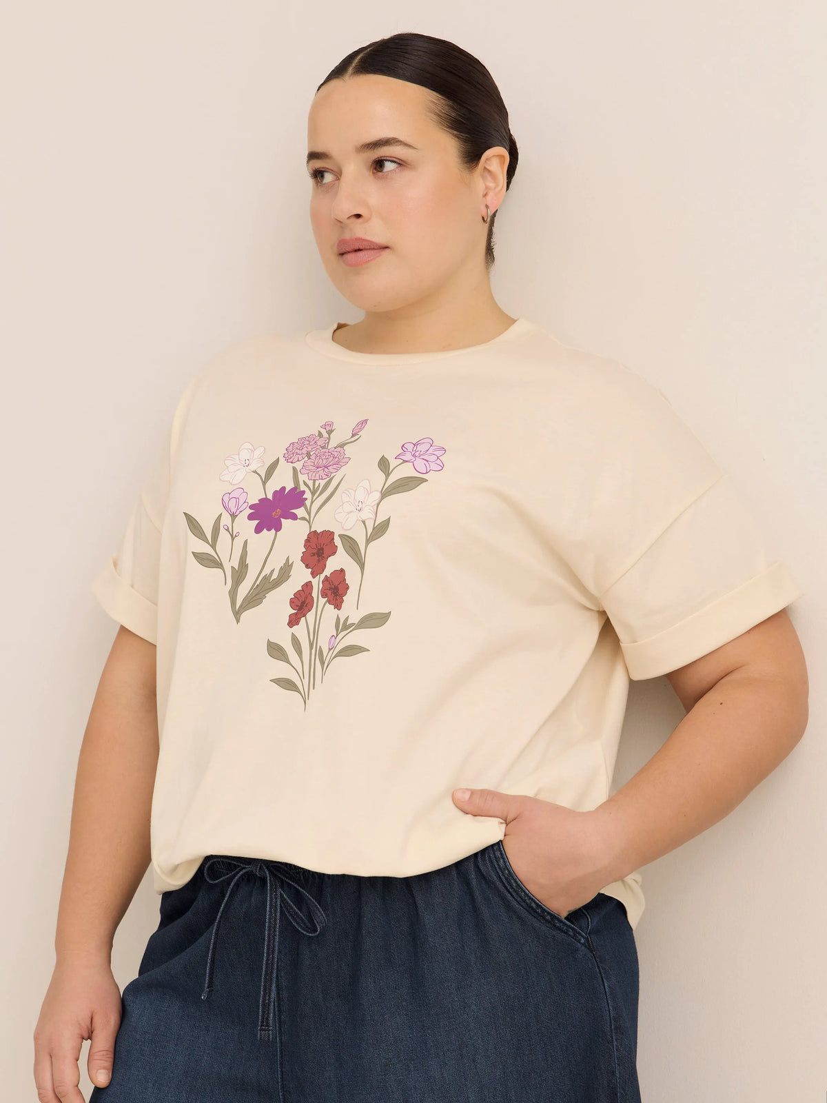 White swan printed