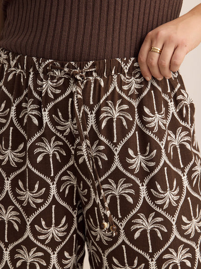 Shaved chocolate printed