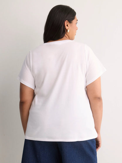BRIGHT WHITE PRINTED