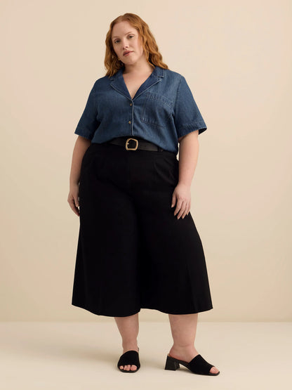 Dark medium denim